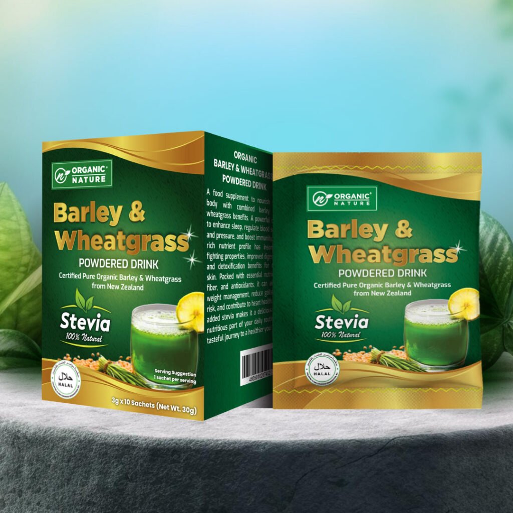 BARLEY & WHEATGRASS POWDERED DRINK