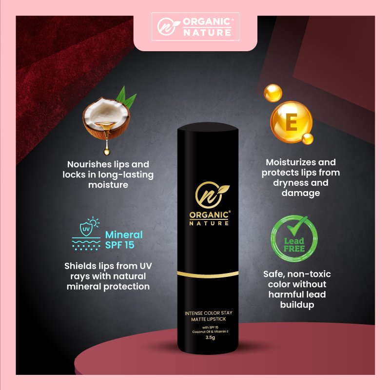 INTENSE COLOR STAY MATTE LIPSTICK (03) - Image 2