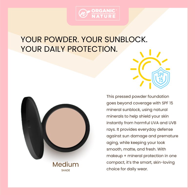 PRESSED POWDER FOUNDATION (MEDIUM) - Image 3