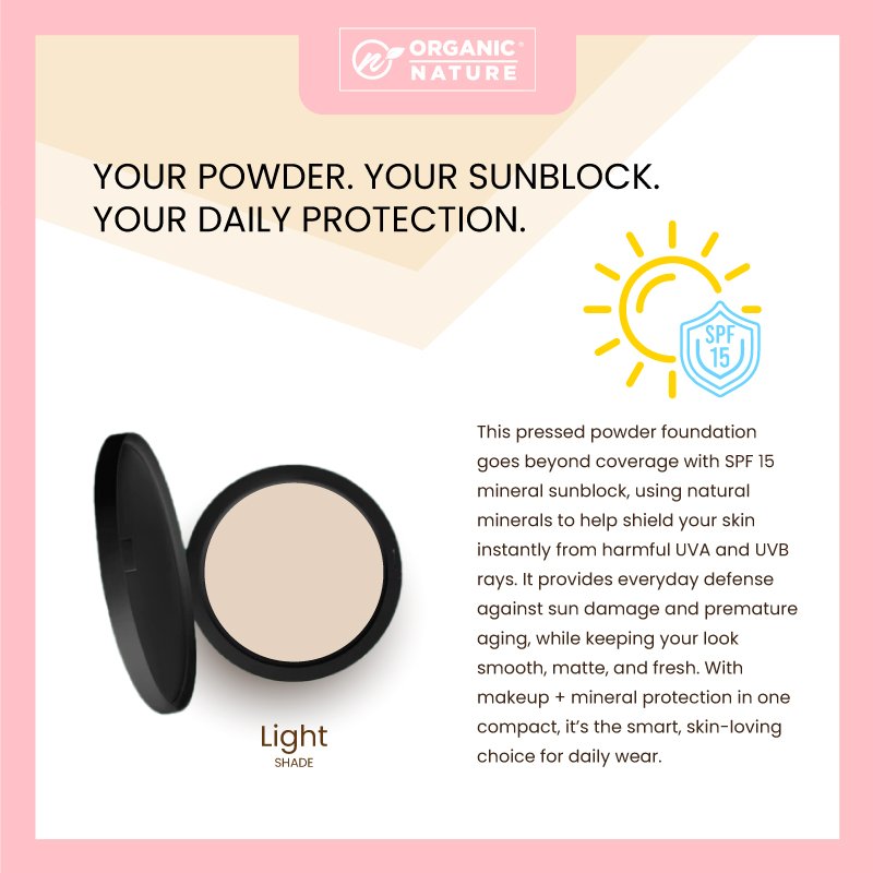PRESSED POWDER FOUNDATION (LIGHT) - Image 3
